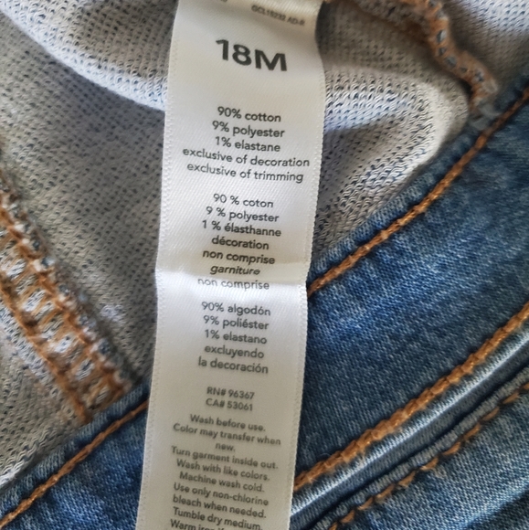 Baby B'Gosh Jean Jacket 18M NWT - Picture 10 of 10